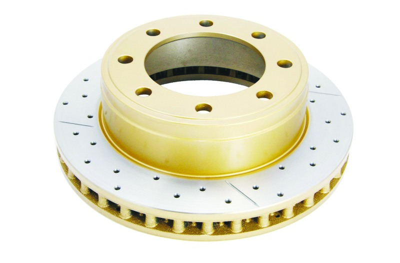 DBA 14-18 Volkswagen GTI (w/Perf Pkg 310mm Rotor Excl EPB) Rear Drill & Slot Street Series Rotor - Image 2