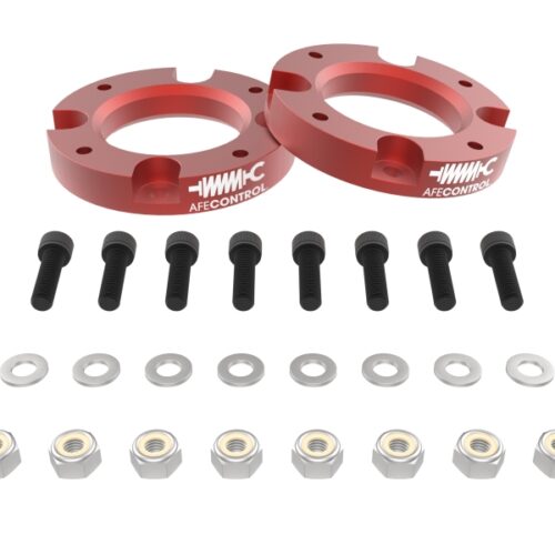 aFe Power 24-25 Toyota Tacoma CONTROL 1.5in Leveling Kit - Red - Image 3