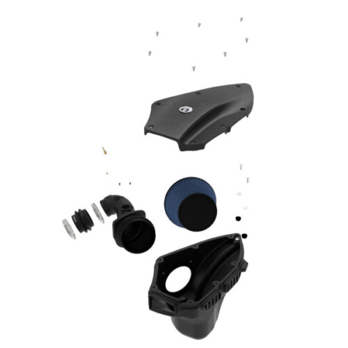 aFe Power MagnumForce Stage 2 Si Intake System Pro 5 R Black 06-12 BMW 3 Series E9x L6 3.0L Non-Turbo - Image 4