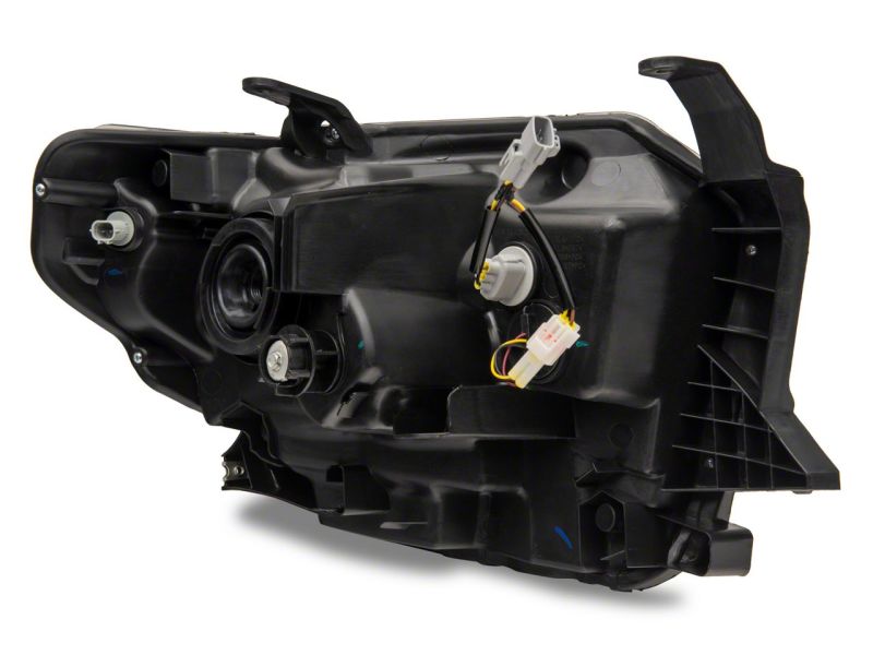 Raxiom for 2014-2021 Toyota Tundra Axial Series Headlights w/ SEQL LED Bar- Black Housing (Clear Lens) - Image 4