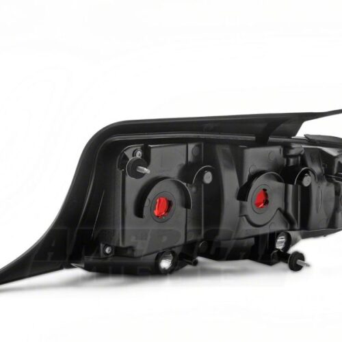 Raxiom for 2010-2012 Ford Mustang Aero Tail Lights- Black Housing (Smoked Lens) - Image 6