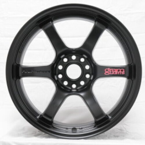 Gram Lights 57DR 18x9.5 +38 5x120 Semi Gloss Black Wheel