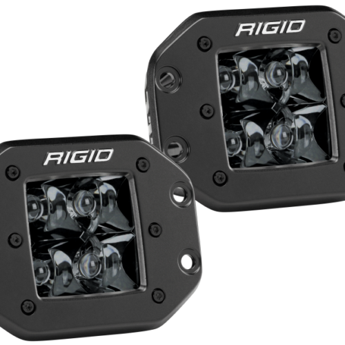 Rigid Industries D2 - Midnight Edition Flush Mount Spot Lights - Image 4
