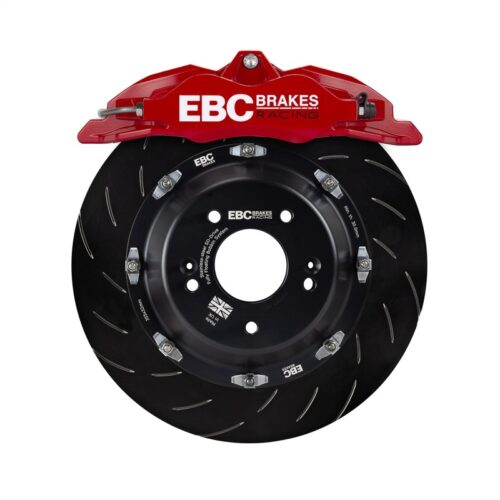 EBC Racing BBK031RED-1 12-21 Subaru BRZ/Toyota GT86 Red Apollo-4 Calipers 330mm Rotors Front Big Brake Kit - Image 4