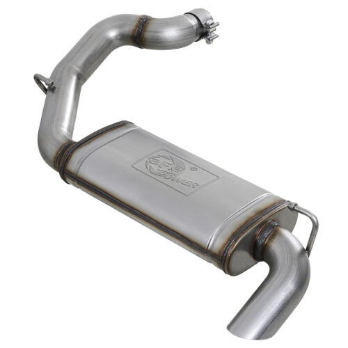 aFe Power MACH Force-Xp Hi-Tuck 3in 409 SS 18-20 Jeep Wrangler JL 2.0/3.6 Axle-Back Exhaust - Image 5