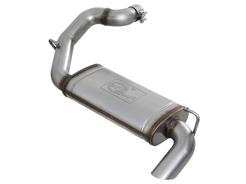 aFe Power MACH Force-Xp Hi-Tuck 3in 409 SS 18-20 Jeep Wrangler JL 2.0/3.6 Axle-Back Exhaust - Image 5
