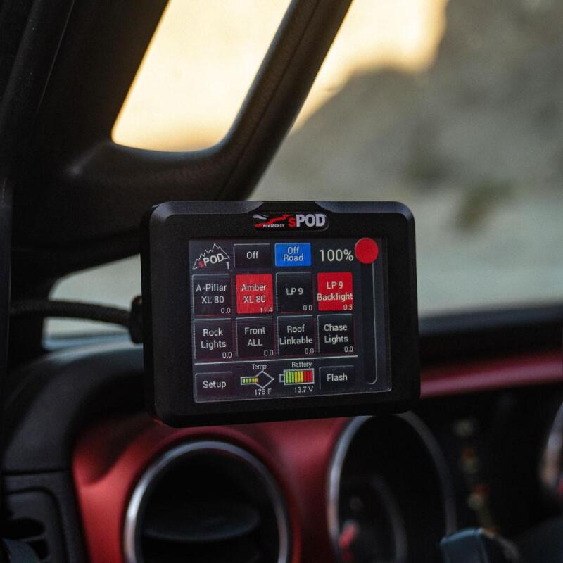 sPOD 870040 BantamX Touchscreen for JL/JT - Image 5