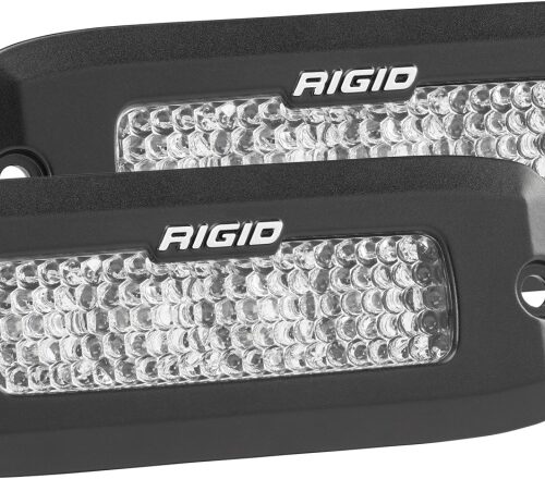Rigid Industries SRQ - 60 Deg. Lens - White - Flush Mount - Set of 2
