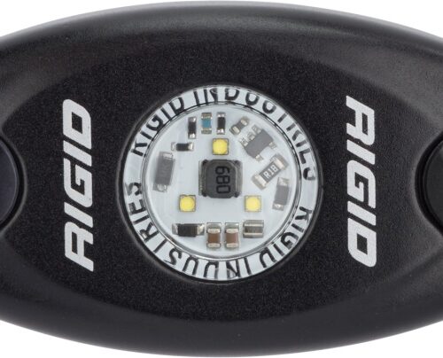 Rigid Industries A-Series Light - Black - High Strength - Red - Image 3