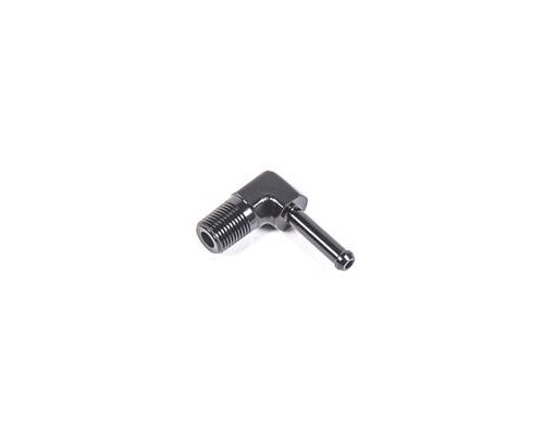 Radium Engineering 14-0344 1/8in NPT Male to 3/16in Barb 90 Degree Fitting - Image 2