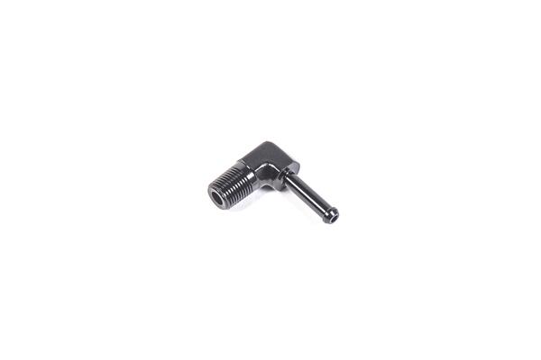 Radium Engineering 14-0344 1/8in NPT Male to 3/16in Barb 90 Degree Fitting - Image 2