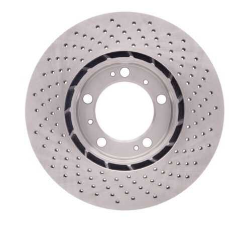 DFC 98-12 Porsche 911 Left Front Drilled Brake Rotor - Image 4