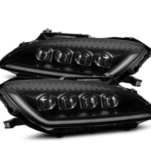 AlphaRex 99-09 Honda S2000 NOVA-Series Projector LED Headlights - Black