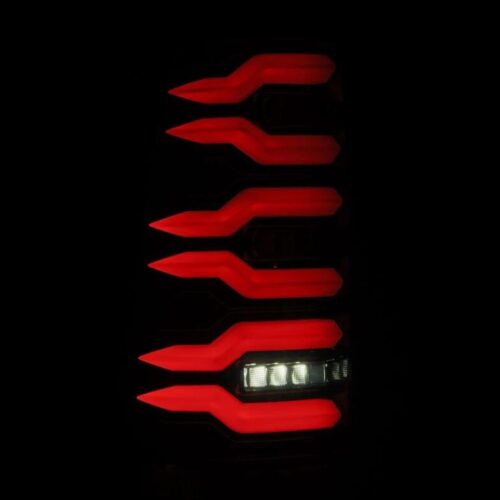 AlphaRex 99-06 Chevrolet Silverado Sierra LUXX-Series LED Tail Lights Alpha-Black - Image 6