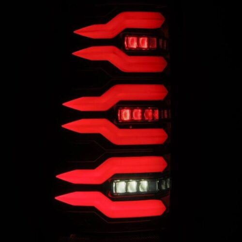 AlphaRex 99-06 Chevrolet Silverado/99-06 GMC Sierra LUXX-Series LED Tail Lights - Black - Image 5