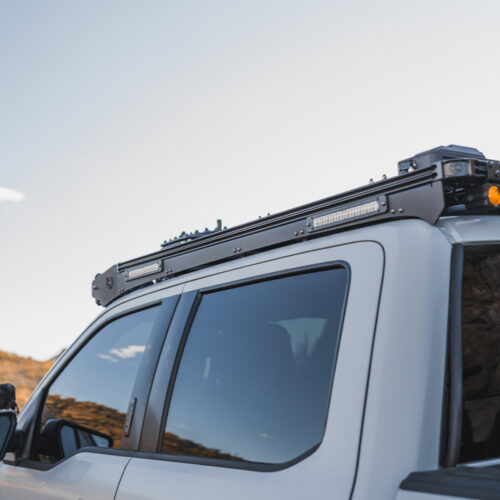 KC HiLiTES Platform One Profile 10in. SideCast Flush Mount Lights (Does Not Include Rack) - Image 2