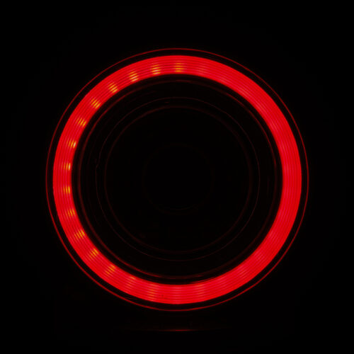 AlphaRex 10-15 Ferrari 458 NOVA-Series Prismatic LED Tail Lights Red Clear - Image 3