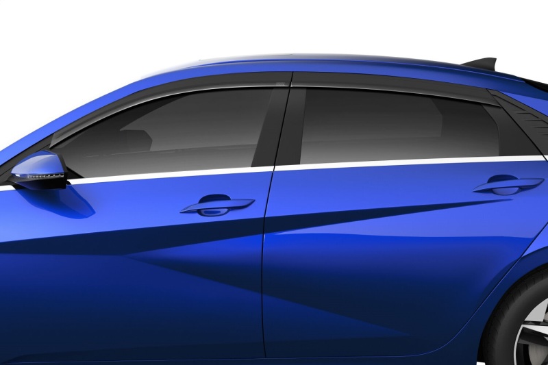 Husky Liners 21-24 Hyundai Elantra Ventvisor Low Profile (4pc) - Smoke - Image 6