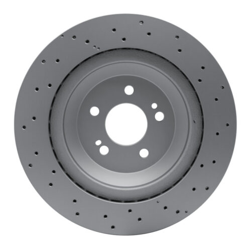 DFC 14-21 Mercedes-Benz S550E Rear Drilled GeoSPEC Coated Rotor - Image 5