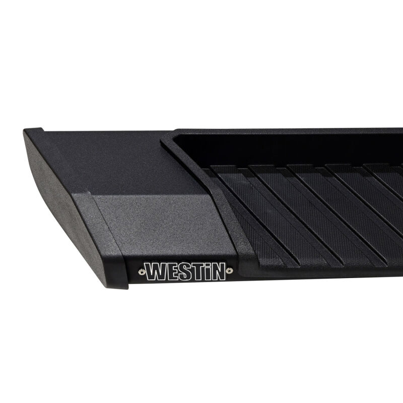 Westin 15-25 Ford F-150 SuperCab / 17-26 Ford F-250/350 SuperCab AT6 Running Boards - Black - Image 4