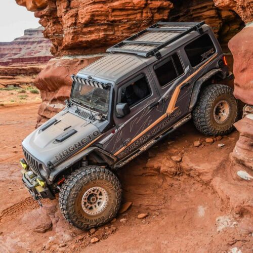 Westin 18-26 Jeep Wrangler JL Unlimited Mesa Roof Rack - Image 5