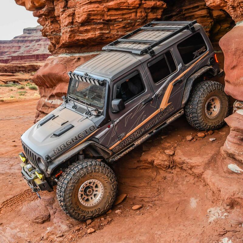Westin 18-26 Jeep Wrangler JL Unlimited Mesa Roof Rack - Image 5