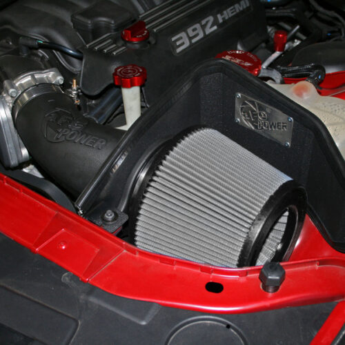aFe Power MagnumFORCE Intake Stage-2 Pro DRY S 11-12 Dodge Challenger/Charger/Chrysler 300, SRT8 V8 6.4L - Image 9