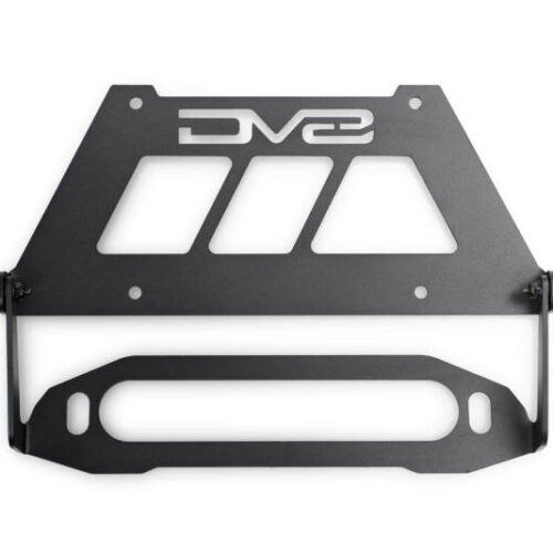 DV8 Offroad Fairlead Mounted Flip-Up License Plate Bracket - Image 6