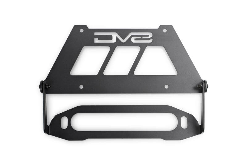 DV8 Offroad Fairlead Mounted Flip-Up License Plate Bracket - Image 6