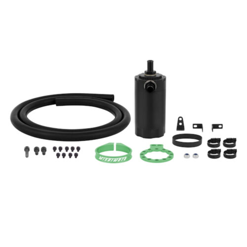 Mishimoto Universal Baffled Oil Catch Can - Green - Image 2