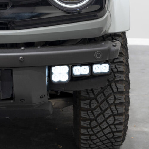 Diode Dynamics 21-Up Ford Bronco Stage Series Fog Pocket Kit - White Sport - Image 8