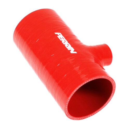 PERRIN 22-26 Subaru WRX Short Type Turbo Inlet Hose - Red - Image 3