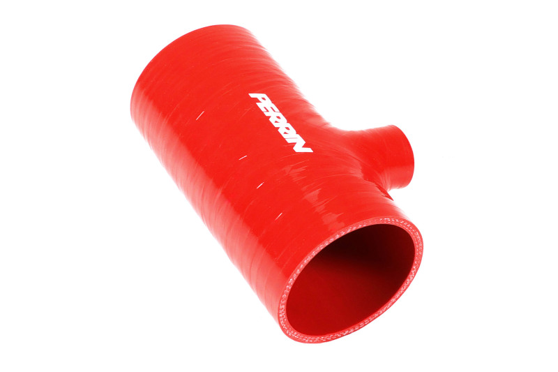 PERRIN 22-26 Subaru WRX Short Type Turbo Inlet Hose - Red - Image 3