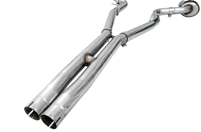 AWE Tuning Touring Edition Exhaust - Use Stock Tips for 2015+ Dodge Challenger 6.4L/6.2L Non-Resonated