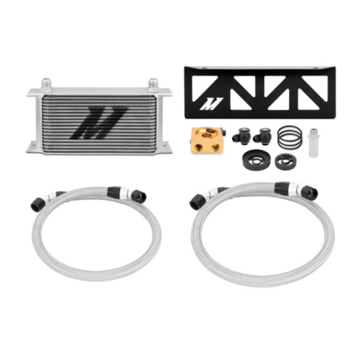 Alternative view of Mishimoto Oil Cooler Kit - Silver for 13+ Subaru BRZ/Scion FR-S Thermostatic