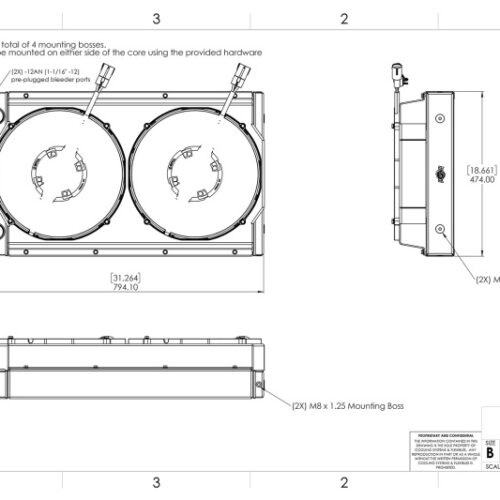 CSF Motorsport Radiator with Shroud - 14in SPAL Brushless Fans - Harnesses - Image 5