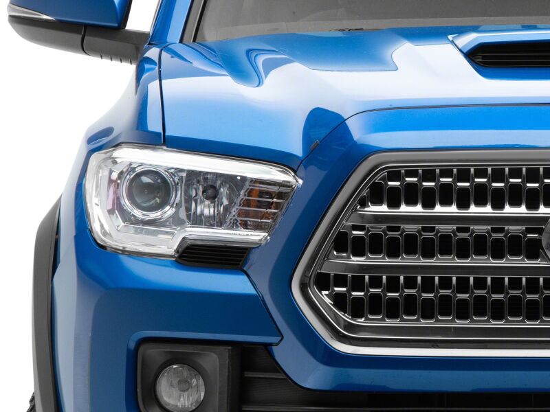 Raxiom for 2016-2023 Toyota Tacoma Axial Series OE Replmnt Headlights- Chrome- Clear Lens - Image 4