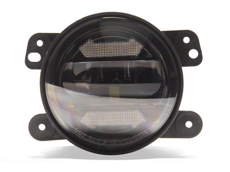 Raxiom for 2007-2018 Jeep Wrangler JK Axial Series LED Angel Eye Fog Lights- Amber and White - Image 4