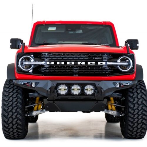Addictive Desert Designs for 21-22 Ford Bronco Bomber Front Bumper (w/ 3 Rigid 360 Mounts) - Image 2