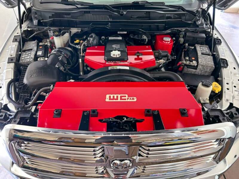 Wehrli 13-18 Cummins Fabricated Aluminum Radiator Cover - Bengal Red - Image 5