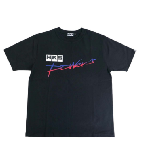 HKS T-SHIRT Powers BLACK XXL