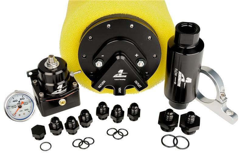 Aeromotive Fuel Pump - Phantom Trifekta Universal In-Tank - 450lph - 6-10in Depth - Image 7