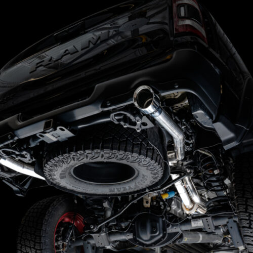 AWE Tuning Cat-Back Exhaust - Chrome Silver Tips for 2021 RAM 1500 TRX 0FG - Image 7