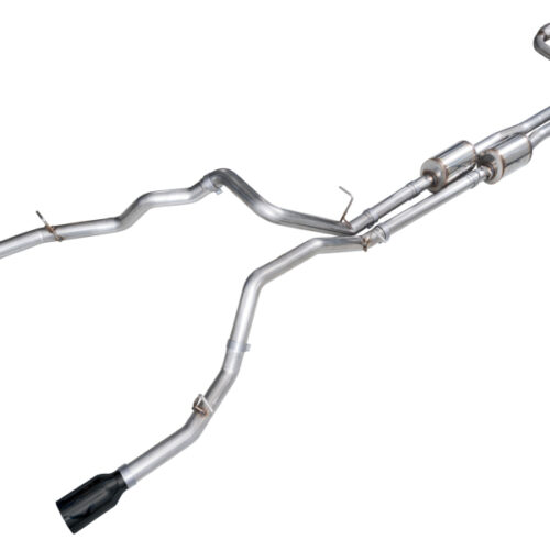 Alternative view of AWE Tuning Cat-Back Exhaust w/ Diamond Black Tips for 2025+ RAM 1500 3.0TT Rebel 0FG