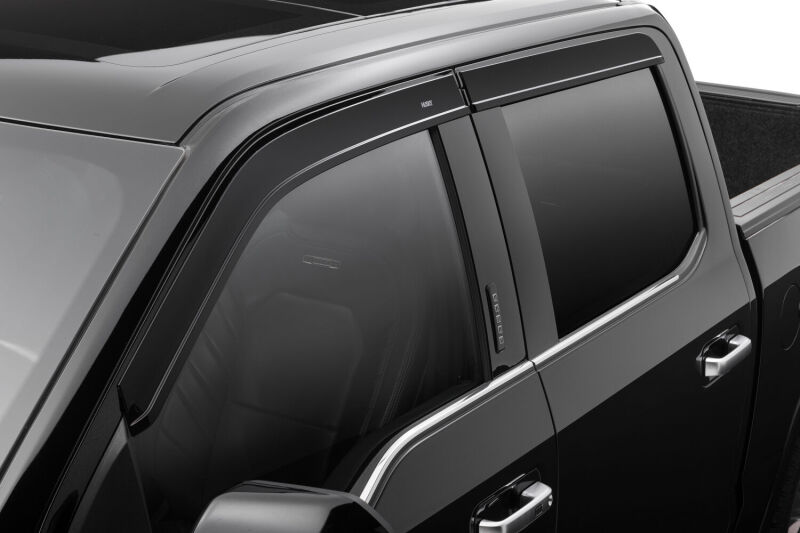 Husky Liners 15-24 Ford F-150 (Incl. Raptor/Lightning) Ventvisor Low Profile (4pc) - Smoke - Image 10