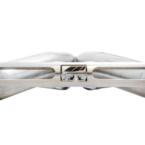 Alternative view of AWE Tuning Cat-Back Exhaust -Touring Edition (Quad Chrome Silver Tips) for 16-19 Chevy Camaro SS Non-Res