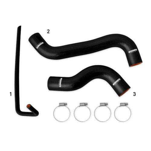 Mishimoto Radiator Coolant Hose Kit - Black for 2015+ Subaru WRX Silicone