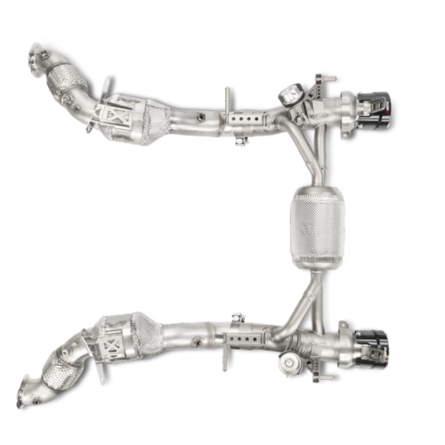 Akrapovic Slip-On Line (Titanium) w/ Carbon Tips for 16-17 Ferrari 488 GTB/488 Spyder - Image 4