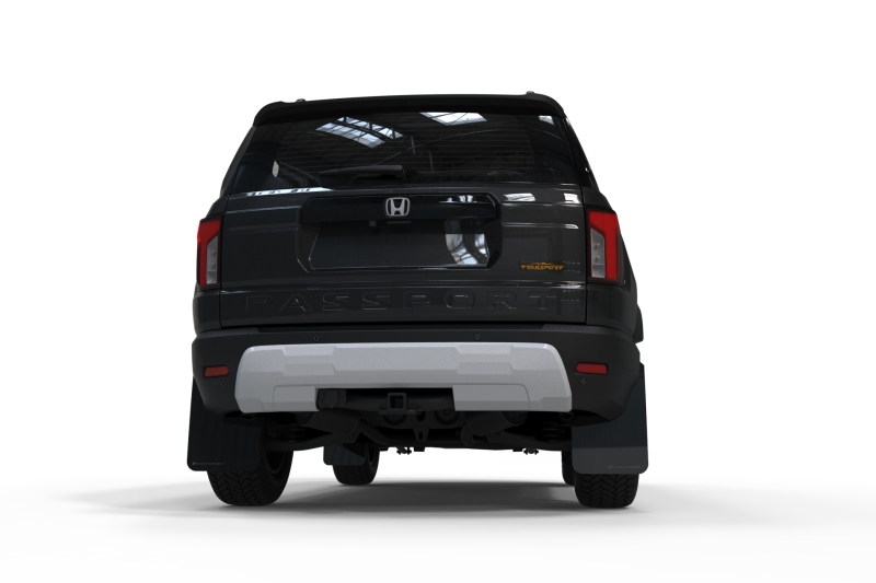 Rally Armor 2026 Honda Passport Black UR Mudflap - Orange Logo - Image 7