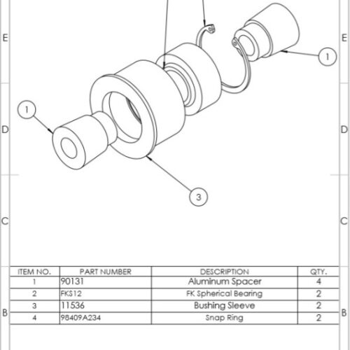 SPL Rear Knuckle Bushings for 1990-2000 BMW 3 Series (E36/E46) - Image 6